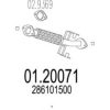 KIA 286101500 Exhaust Pipe